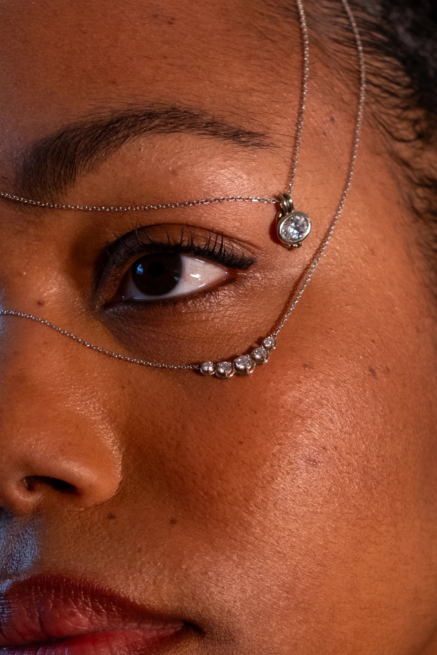 Eye of the universe necklace